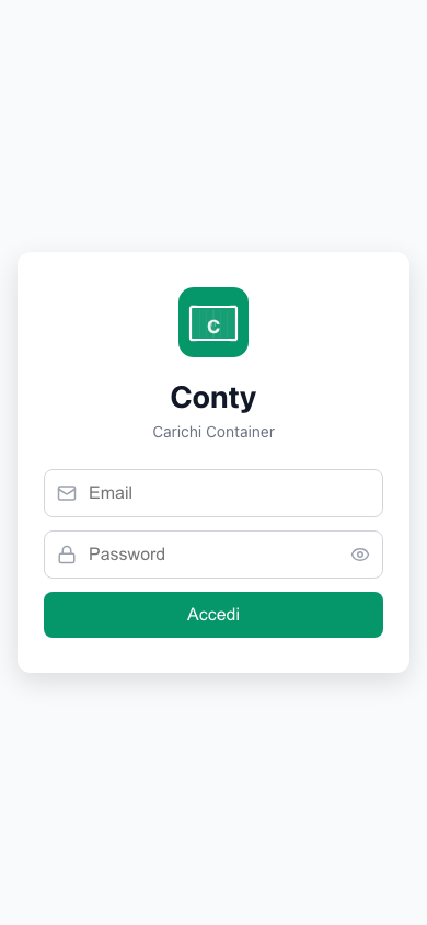 Accesso all'app