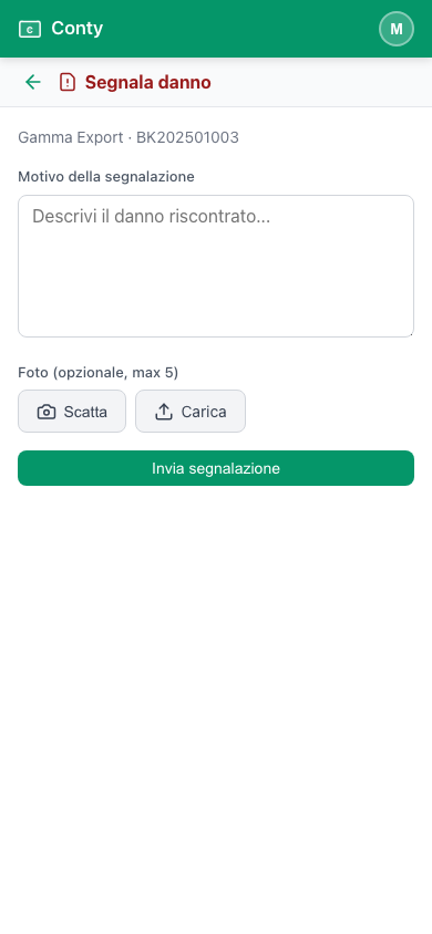 Il modulo di segnalazione